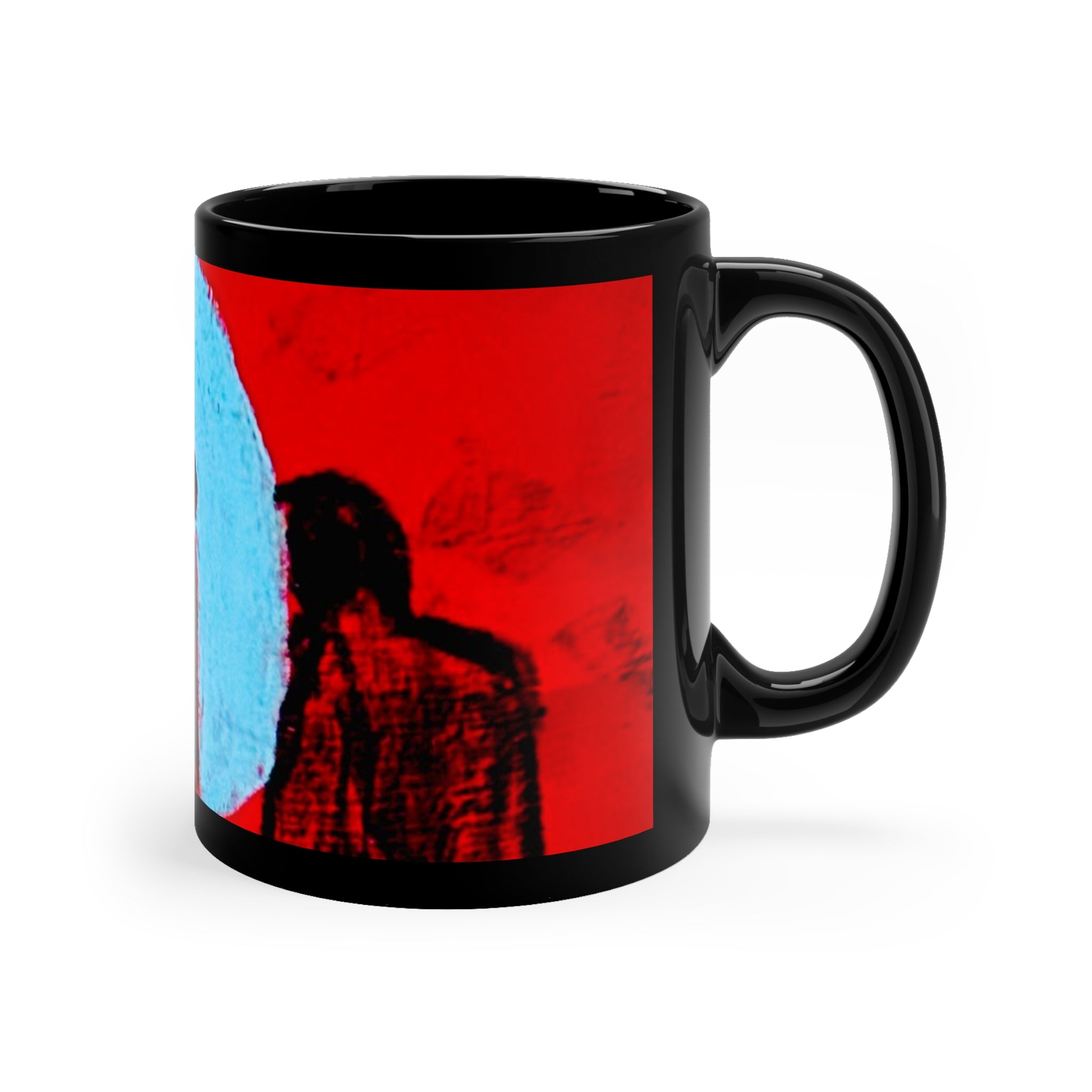 Black Coffee Mug, 11oz
