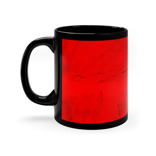 Black Coffee Mug, 11oz